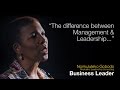 Nonkululeko Gobodo: Business Leadership Insight 3