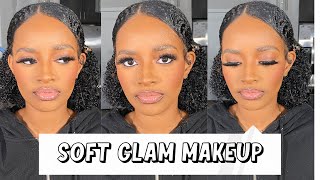 Jayda Cheaves Inspired Soft Glam | Client Makeup Tutorial | Halle J.