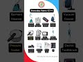 Everyday Items (C1+)  #english