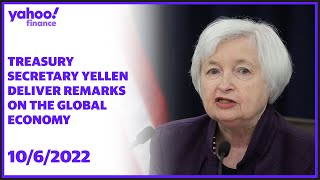 Treasury Secretary Yellen deliver remarks on the global economy