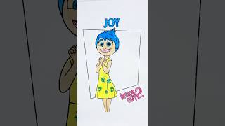 Joy Inside Out Drawing #insideout2 #joy #drawing #coloringpages