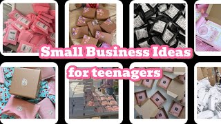 Small Business Ideas for Teenagers / Young Entrepreneur Ideas