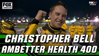 Christopher Bell on Ambetter Health 400 win at Atlanta: 'What you dream of' | NASCAR on FOX