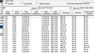 TATEMS How To See Who Has Open Work Orders Using The Work Orders List