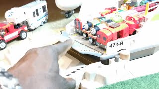 subway tunnel Brio Chuggington Thomas wooden Toy Train Thomas Building Blocks Assembly Videos