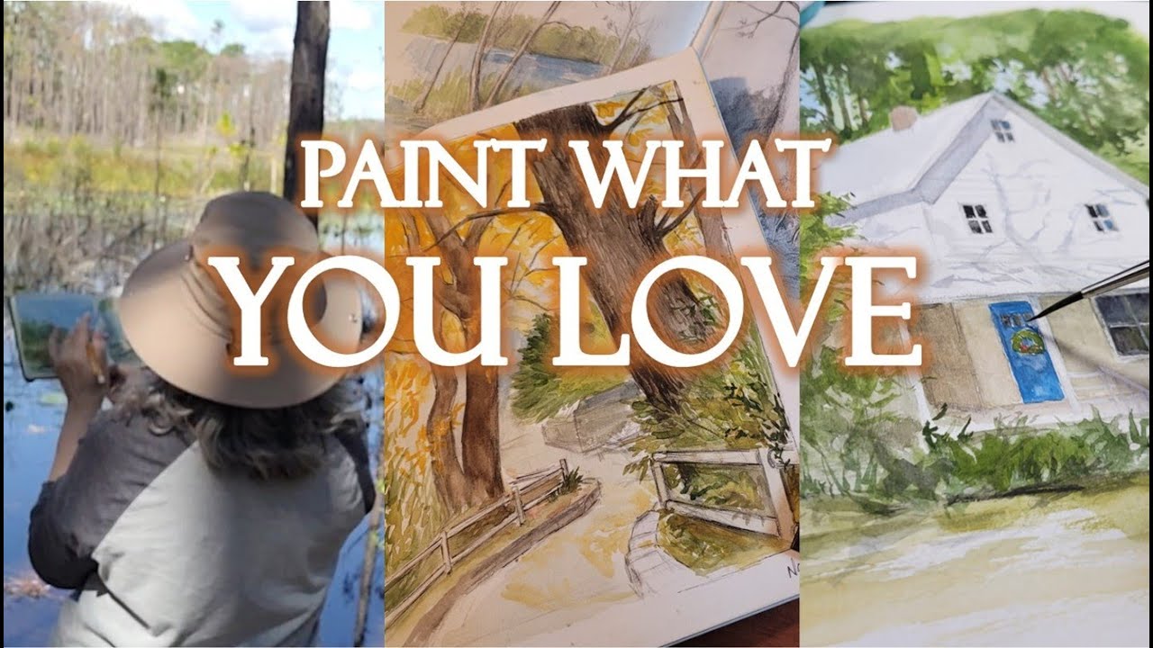 Draw Or Paint What You Love Youtube