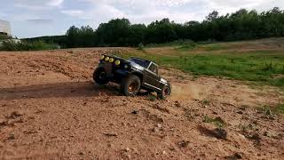 Kyosho Outlaw Rampage Pro bash with upgrades