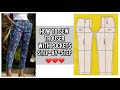 HOW TO CUT AND SEW A FEMALE TROUSER WITH POCKETS | PANT TUTORIAL | DIY