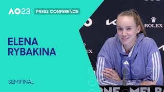 Elena Rybakina Press Conference | Australian Open 2023 Semifinal