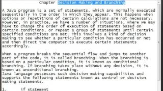 Java Programming Tutorial - Decision Making and Branching(8)