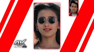🌹Akele Hum Akele Tum💗4K ULTRA HD Status tereding vedio 🌹 Amir Khan And Manisha Koirala 🌹 90' s Song
