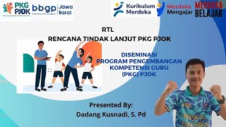 PKG PJOK Modul rtl.2. Tugas Rencana Tindak Lanjut #pkg