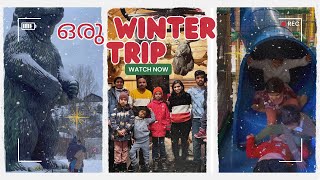 sledging ചെയ്യാൻ പോയതാ, എന്തായി ഏന് കാണു | Malayalam | 3 days of Amazing Winter holiday trip |