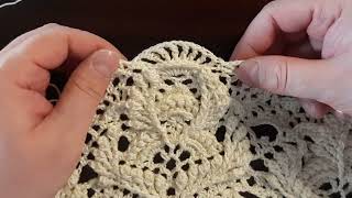 Arcanoweave Doily Tutorial - rounds 114, 115, 116 - final !!! 🥳🥳🥳🥰🥰🥰 - english & español