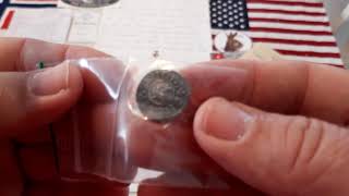 Norway's first copy of the Viking coin. Olav Tryggvason copy from year 995.  99% silver.