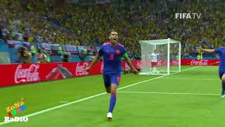 Radamel Falcao hace historia con Gol en el Mundial Rusia 2018 (Colombia vs Polonia)