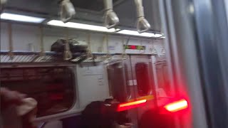 3217次后里發車經由山線開往潮州的EMU837+EMU838微笑號區間車，和117次基隆發車經由山線開往潮州的觀光特仕版EMU3000型十二輛編組EMU3023皮蛋豆腐騰雲號四色彩色新城際自強號列車