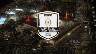 CFP National Championship on ESPN intro | 10 Miami vs 1 Indiana | 1/19/2026