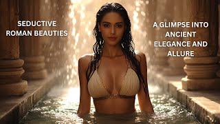 Seductive Roman Beauties | A Glimpse into Ancient Elegance and Allure | Short AI Film