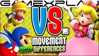 Just How Different is Peachette in New Super Mario Bros. U Deluxe?