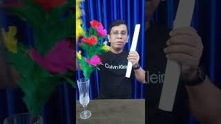 ফেদারের রং পরির্বতন করার জাদু দেখুন... Colour Changing Feather Trick. #shorts #magic #flowermagic