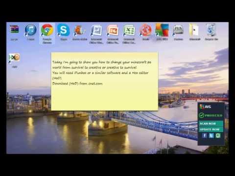 How to Change Your Minecraft PE World to creative or survival (No Jailbreak) How to Change Your Minecraft PE World to creative or survival (No Jailbreak)
