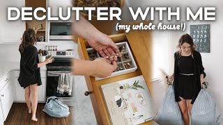 DECLUTTERING Our ENTIRE HOME 🏡 | Declutter & Organize With Me *Very Satisfying*