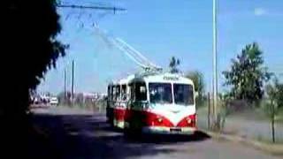 French trolleybus in England - Limoges