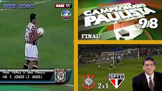 Paulistão 1998 - Corinthians 2x1 São Paulo