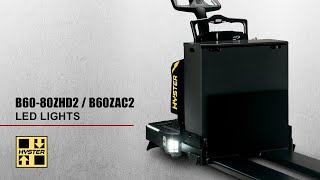 Hyster End Rider Pallet Jack: LED Lights