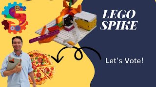 Building a Vote Counter with LEGO Spike! Using Color Sensors & the Engineering Design Process