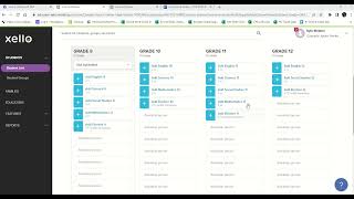 Xello 4 year plan