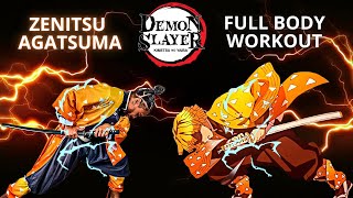Demon Slayer | Training Like Zenitsu Agatsuma (Follow Along)