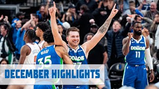 Luka Doncic Player of the Month for December 2022  Highlights