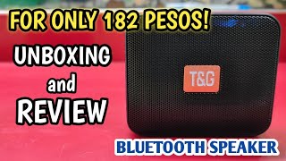 MURANG BLUETOOTH SPEAKER UNBOXING AND REVIEW FOR ONLY 182 PESOS