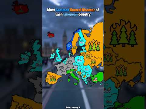 Which country has the most natural disaster?