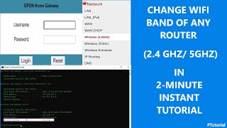 Change Wifi Band of any router (2.4Ghz/5Ghz) | 2-minute instant Tutorial