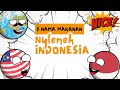 8 Nama Makanan Indonesia Yang Kelewat Nyeleneh 🤔 #countryballs #makanan