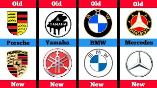 Top Car Companies Old Logos vs New Logos | Complete Edition 2025