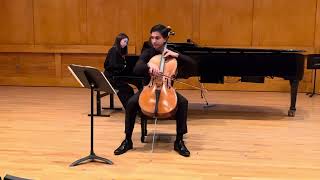 Will Taylor - Adagio and Allegro, Op. 70, R. Schumann (Masters Recital at Stony Brook University)