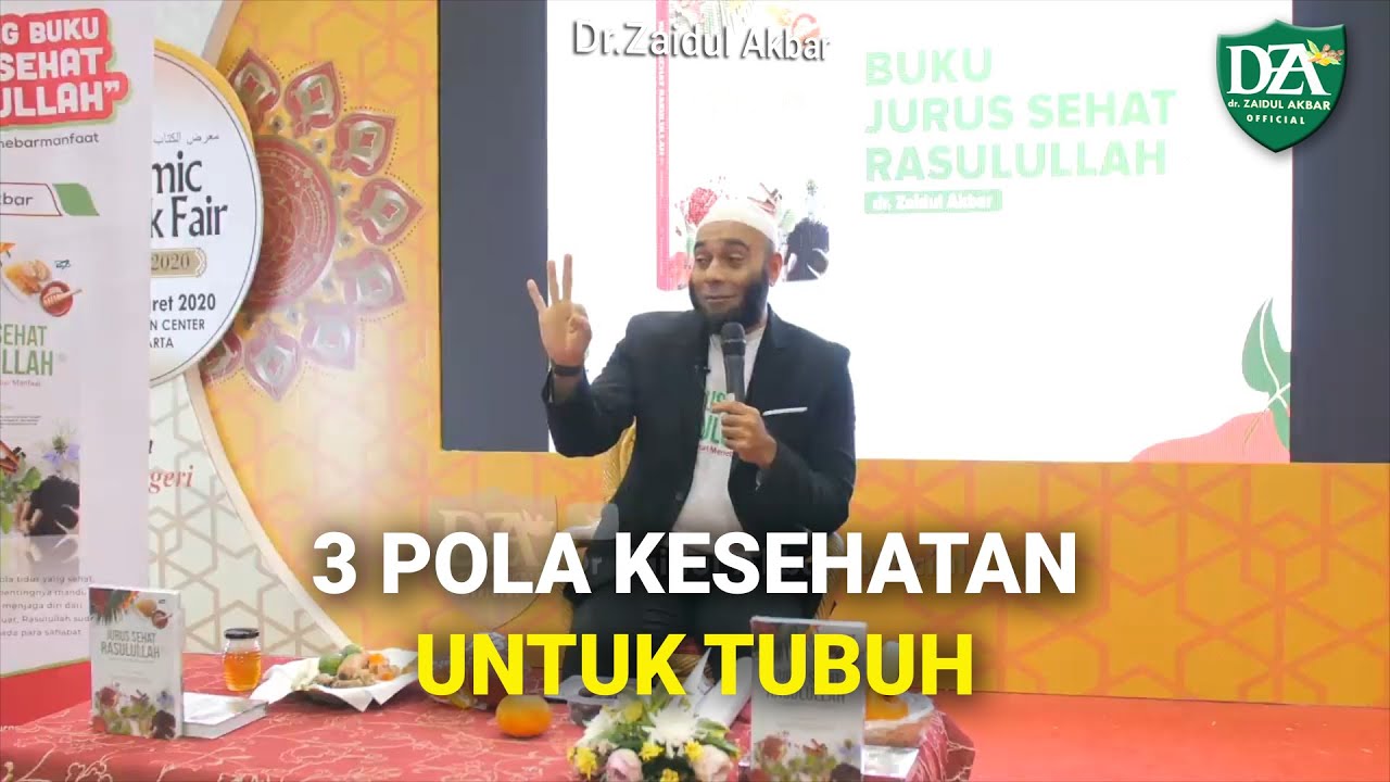 3 Pola Kesehatan Untuk Tubuh - Dr. Zaidul Akbar Official - YouTube