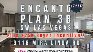 $50K Price Cut Now $725K 1-Story | Encanto Gated Community Plan 3B | 4 Bed 3 Bath | SW Las Vegas