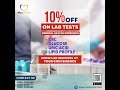 get 10% discount on home lab services