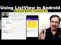 Listview In Android Studio  | Custom ListView in Android with Item Click Kotlin Tutorial #7