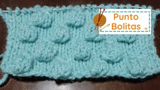 TUTORIAL: Punto Bolitas o Bodoque a Dos Agujas