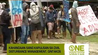 One Western Visayas:  Civil Disturbance Management