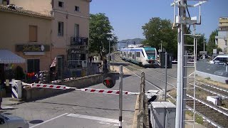 Spoorwegovergang Olbia (I) // Railroad crossing // Passaggio a livello