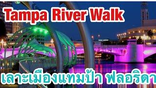 เลาะเมืองแทมป้า รัฐฟลอริดา | Tampa River Walk