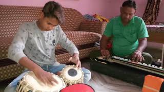 Gaurang tabla and Praveen bhai benjo bhajan solo Gaurang tabla and Praveen bhai benjo bhajan solo