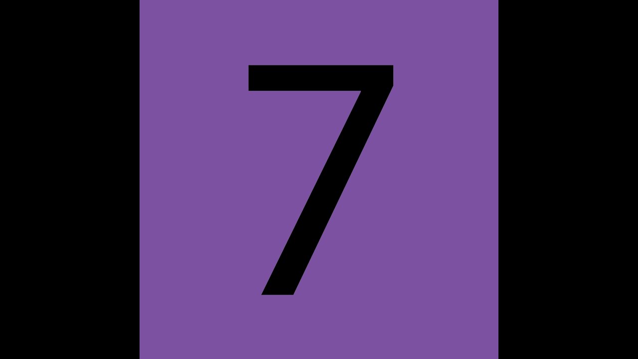 Count By 7 Song Youtube Music